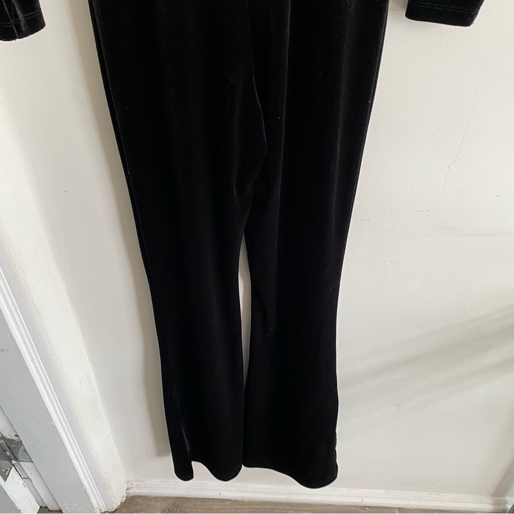 BLACK VELVET JUMPSUIT - Picture 8 of 10
